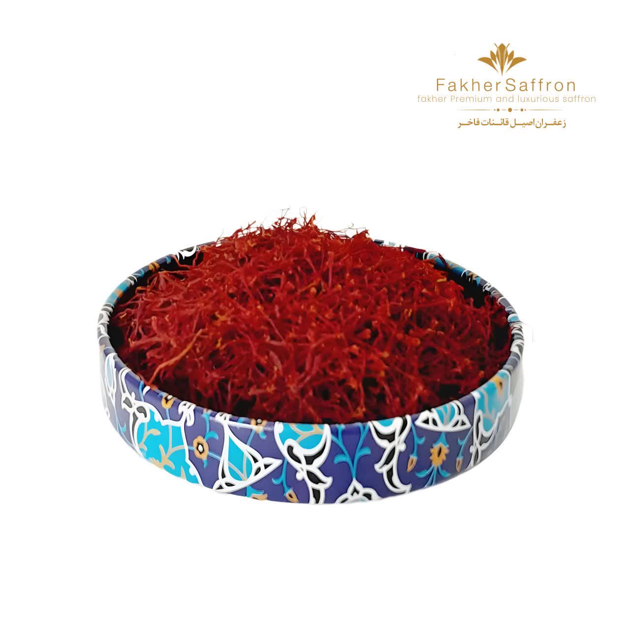 زعفران سنتی اصل قائنات ظرف خاتم